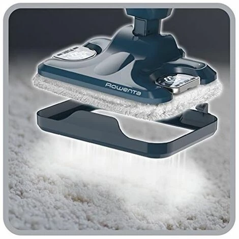 ROWENTA Balai Vapeur 1200W Autonomie 44 Min Blanc/Bleu Patin Microfibre - Blanc 7 ROWENTA Balai Vapeur 1200W Autonomie 44 Min Blanc/Bleu Patin Microfibre - Blanc – Image 5