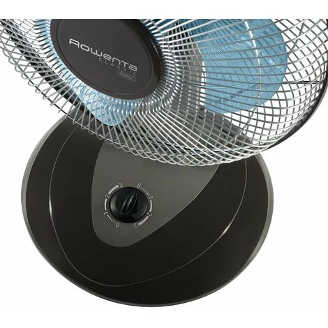 Ventilateur De Table 3 Vitesses 35cm 45w Noir - Vu1930f0 - Rowenta - Noir 6 Ventilateur De Table 3 Vitesses 35cm 45w Noir - Vu1930f0 - Rowenta - Noir – Image 4