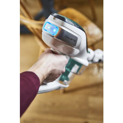 Aspirateur Balai Rechargeable 21.9v - Rh9472 - Rowenta - Blanc/vert 7 Aspirateur Balai Rechargeable 21.9v - Rh9472 - Rowenta - Blanc/vert – Image 5