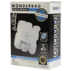 Sacs Wonderbag Par 4 Wb484720 Pour Aspirateur Rowenta