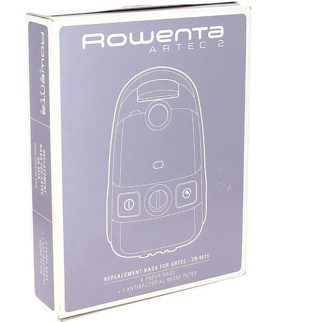 Sacs Aspirateur Zr001501 Artec 2 Par 6 Pour Aspirateur Rowenta 3 Sacs Aspirateur Zr001501 Artec 2 Par 6 Pour Aspirateur Rowenta