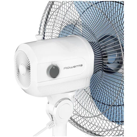 Ventilateur Sur Pied 40cm 45w 3 Vitesses - Vu4410f0 - Rowenta - Blanc 6 Ventilateur Sur Pied 40cm 45w 3 Vitesses - Vu4410f0 - Rowenta - Blanc – Image 4