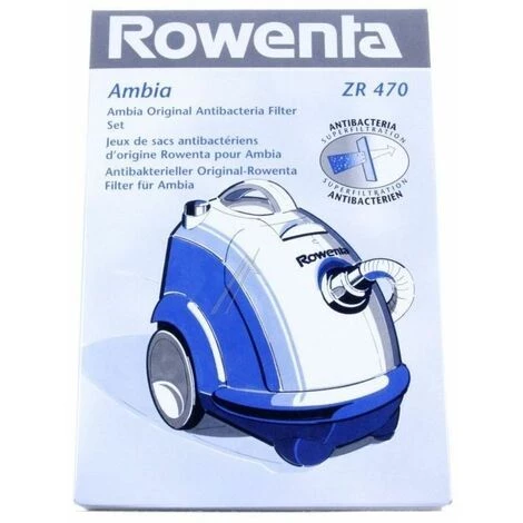 SACHET DE SACS AMBIA ROWENTA (x6) POUR ASPIRATEUR ROWENTA 3 SACHET DE SACS AMBIA ROWENTA (x6) POUR ASPIRATEUR ROWENTA