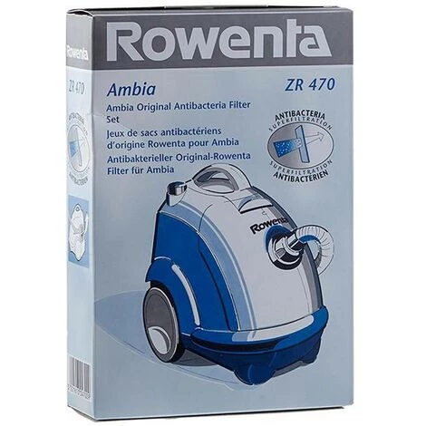 Boite De 6 Sacs + 1 Microfibre AMBIA (195197-44497) (ZR470) Aspirateur ROWENTA 3 Boite De 6 Sacs + 1 Microfibre AMBIA (195197-44497) (ZR470) Aspirateur ROWENTA
