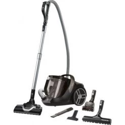 Aspirateur Sans Sac 550w 67db Cigarillo - Ro7260ea - Rowenta - Noir