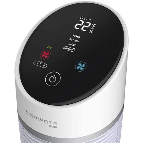 Chauffage Soufflant 2400w Colonne 2en1 - Hq8110f0 - Rowenta - Blanc 3 Chauffage Soufflant 2400w Colonne 2en1 - Hq8110f0 - Rowenta - Blanc – Image 2