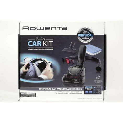 Kit Accessoires Aspirateurs Pour Voiture - ROWENTA 3 Kit Accessoires Aspirateurs Pour Voiture - ROWENTA