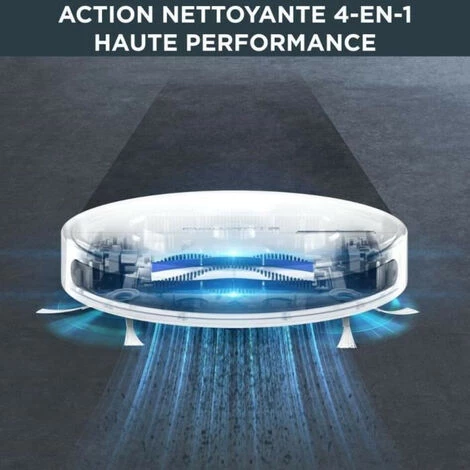 ROWENTA RR7387WH X-Plorer Serie 50 Aspirateur Robot, Navigation Méthodique, Aspire Et Lave Les Sols, Kit Animal & Allergie, Con 4 ROWENTA RR7387WH X-Plorer Serie 50 Aspirateur Robot, Navigation Méthodique, Aspire Et Lave Les Sols, Kit Animal & Allergie, Con – Image 2