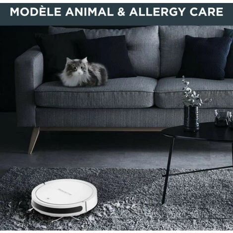 ROWENTA RR7387WH X-Plorer Serie 50 Aspirateur Robot, Navigation Méthodique, Aspire Et Lave Les Sols, Kit Animal & Allergie, Con 6 ROWENTA RR7387WH X-Plorer Serie 50 Aspirateur Robot, Navigation Méthodique, Aspire Et Lave Les Sols, Kit Animal & Allergie, Con – Image 4