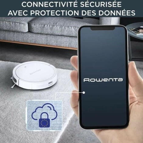 ROWENTA RR7387WH X-Plorer Serie 50 Aspirateur Robot, Navigation Méthodique, Aspire Et Lave Les Sols, Kit Animal & Allergie, Con 7 ROWENTA RR7387WH X-Plorer Serie 50 Aspirateur Robot, Navigation Méthodique, Aspire Et Lave Les Sols, Kit Animal & Allergie, Con – Image 5