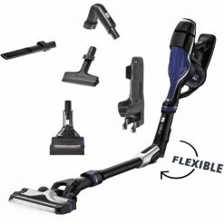 Aspirateur Balai Sans Fil Rowenta Air Force Flex 460 21,9 V Bleu Et Noir
