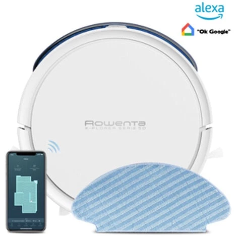 Aspirateur/laveur Robot Programmable Connecté - Rr7387wh - Rowenta - Blanc 3 Aspirateur/laveur Robot Programmable Connecté - Rr7387wh - Rowenta - Blanc