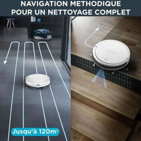 Aspirateur/laveur Robot Programmable Connecté - Rr7387wh - Rowenta - Blanc 7 Aspirateur/laveur Robot Programmable Connecté - Rr7387wh - Rowenta - Blanc – Image 5