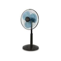 Rowenta ROWENTA Eole VU1950F0 - Ventilateur à Lame Domestique - Noir - Bleu - Sol - Table - 60 DB - 50 M³/h - 80 - 95 Mm (VU1950)