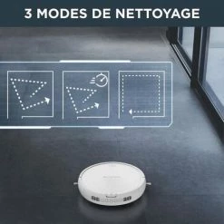 ROWENTA RR8227WH X-PLORER Série 45 - Aspirateur Robot 3 Modes De Navigation - Capteurs Anti-Chutes - Autonomie 150 Minutes -ROWENTA Soldes 2022 58671076 2