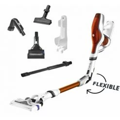 Rowenta RH9474 Aspirateur De Table Sans Sac Orange, Blanc