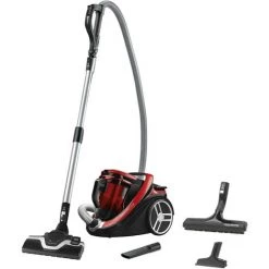 Aspirateur Sans Sac 65db Rouge - Ro7649ea - Rowenta - Rouge